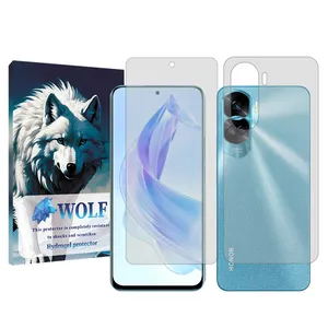 Wolf Tough model transparent Screen Protector Suitable for Honor 90 Lite Mobile Phone with Back Protector