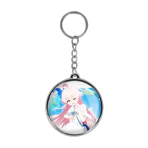 جاکلیدی خندالو طرح بازی آرشیو آبی (Blue Archive) مدل دوطرفه کد 3432134322