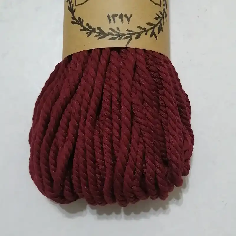 نخ مکرومه بافی هنر آنتیک مدل پنبه ای کد 07