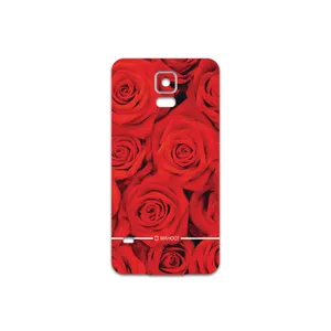 MAHOOT Red-Flower Cover Sticker for Samsung Galaxy S5