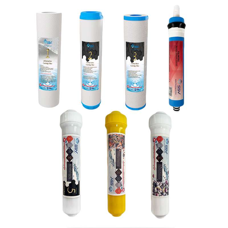 فیلتر دستگاه تصفیه کننده آب اس اس وی مدل H700 بسته 7 عددی فیلتر دستگاه تصفیه کننده آب اس اس وی مدل H700 بسته 7 عددی
