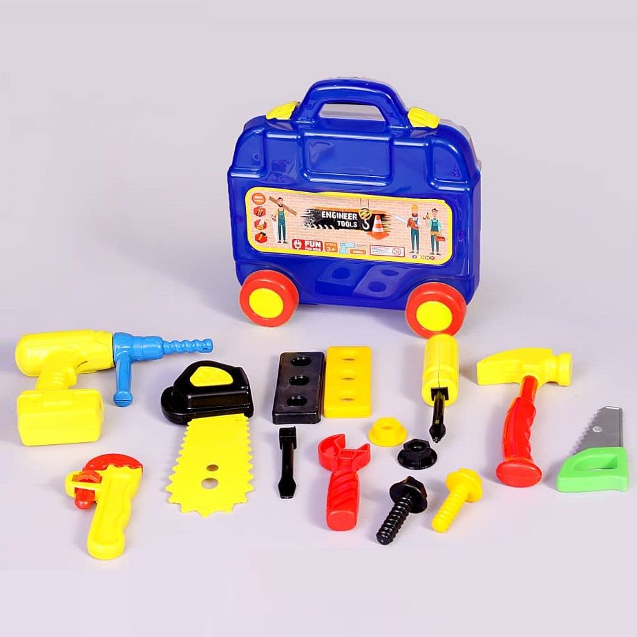 ست اسباب بازی ابزار مهندسی مدل چمدانی -  - 2