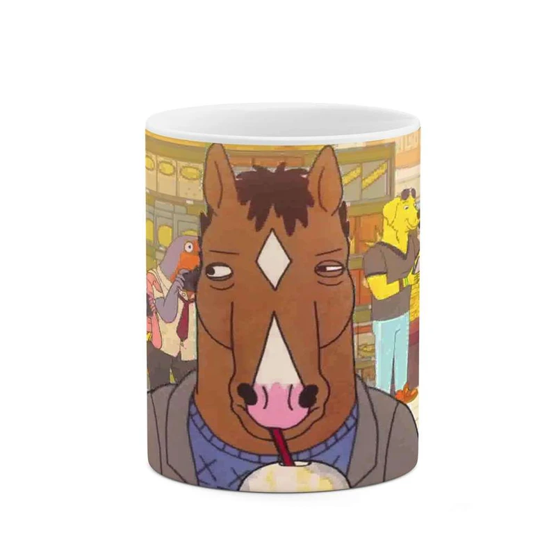 ماگ کاکتی مدل کارتون BoJack Horseman کد mgh22334