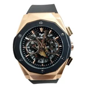 ساعت مچی عقربه‌ای مردانه هابلوت مدل الماسی2023