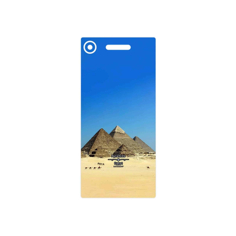 برچسب پوششی ماهوت مدل Pyramids of Egypt مناسب برای گوشی موبایل سونی Xperia XZ1