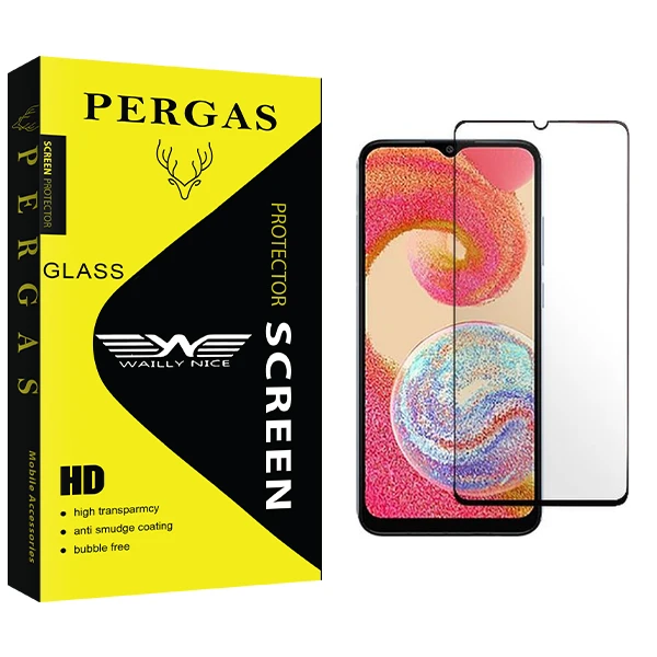 محافظ صفحه نمایش شیشه ای وایلی نایس مدل Pergas مناسب برای گوشی موبایل سامسونگ Galaxy A04e