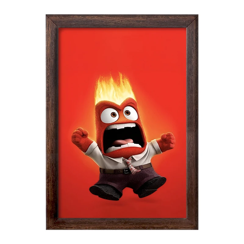 تابلو خندالو طرح شخصیت خشم اینساید اوت کد F3351