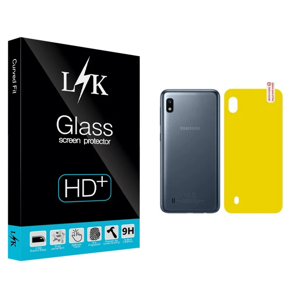 محافظ پشت گوشی ال کی مدل Hard glass مناسب برای گوشی موبایل سامسونگ Galaxy A10