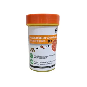 غذا ماهی اوشن فری مدل تخم میگو آرتمیا دکپسوله وزن 40 گرم