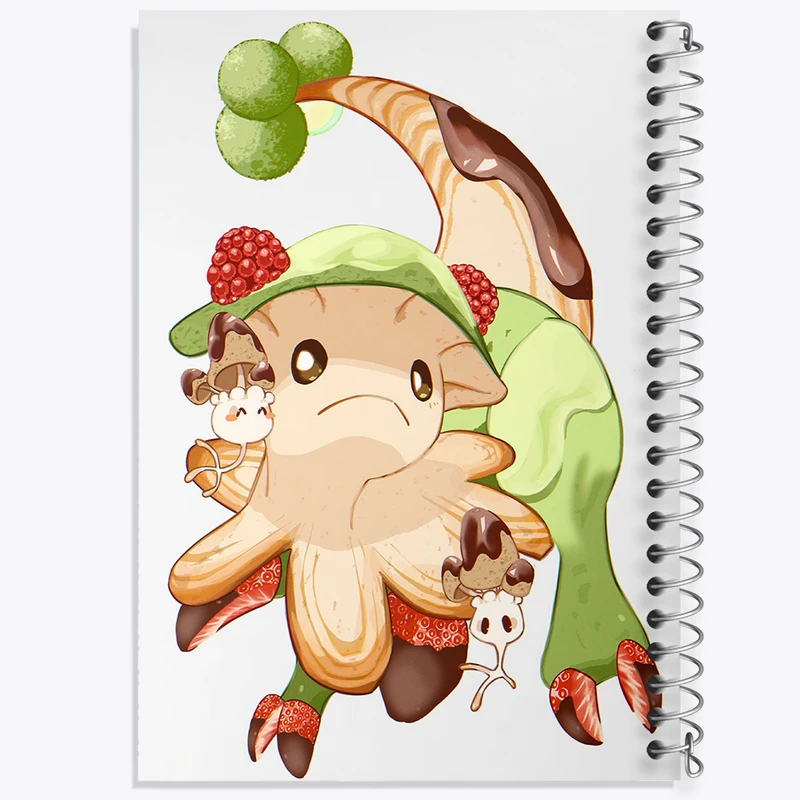 دفتر مشق 100 برگ خندالو طرح بازی پوکمون (pokemon) کد 32721