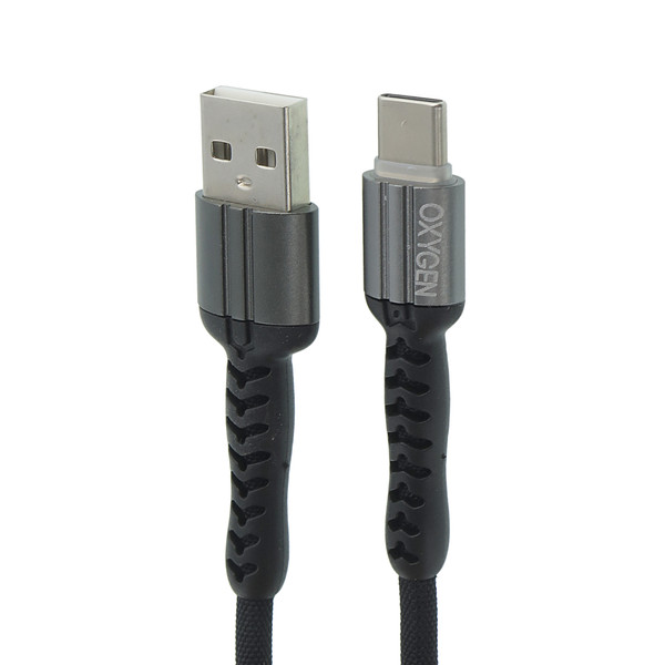 کابل تبدیل USB به USB-c اکسیژن مدل LX7 طول 1 متر