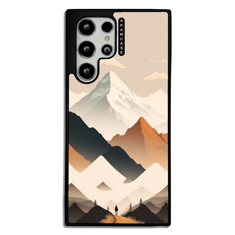 کاور آکام مدل AMC-WSGS22U-MOUNTAINS-18 مناسب برای گوشی موبایل سامسونگ Galaxy S22 Ultra