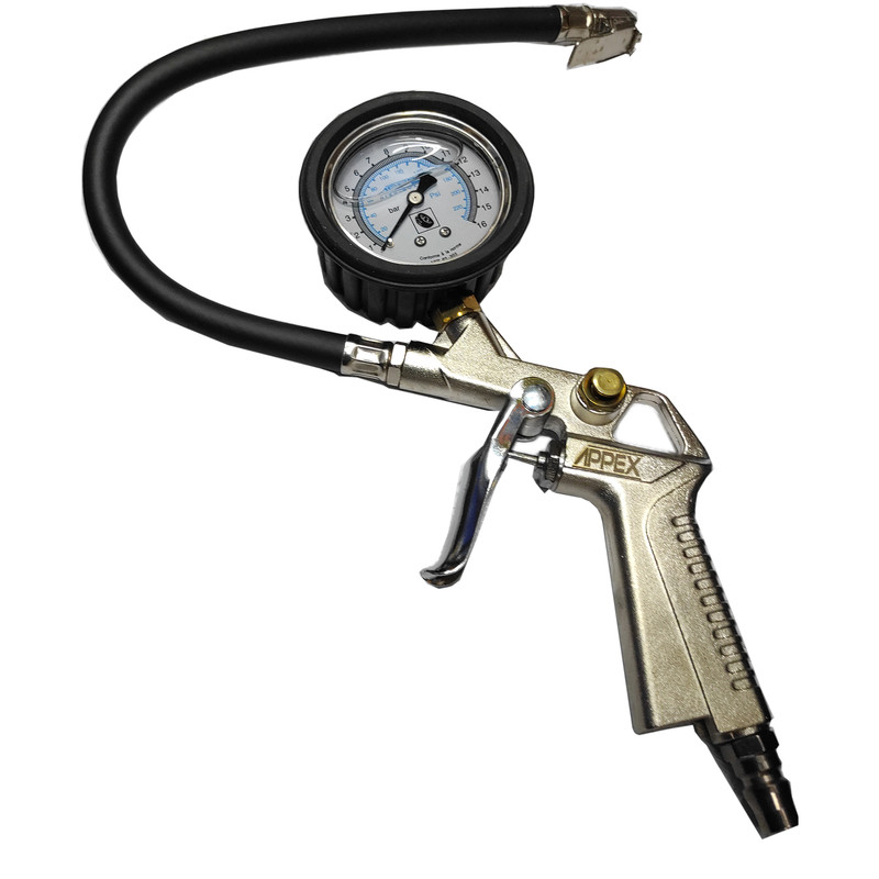 گیج بادتفنگی لاستیک اپکس  مدل SMT-OIL TYPE-APX4007-GAGE TOFANGI-AIR