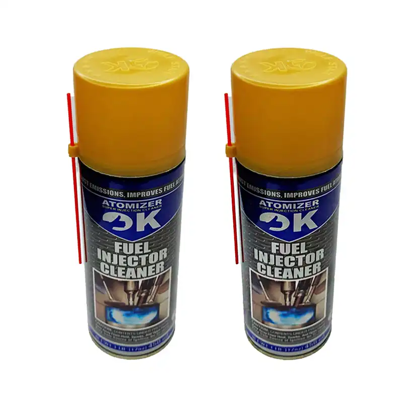 اسپری انژکتور شوی خودرو اوکی مدل Cleaner حجم 450 میلی لیتر مجموعه 3 عددی