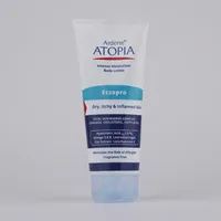 لوسیون بدن مرطوب&zwnj;کننده آردن آتوپیا مدل Eczopro حجم 200 میلی&zwnj;لیتر مناسب پوست خشک و درماتیت آتوپیک، فاقد عطر و الکل، حاوی هیالورونیک اسید %1.5، سرامید، گلیسیرین، تقویت&zwnj;کننده سد دفاعی پوست و ضد خارش