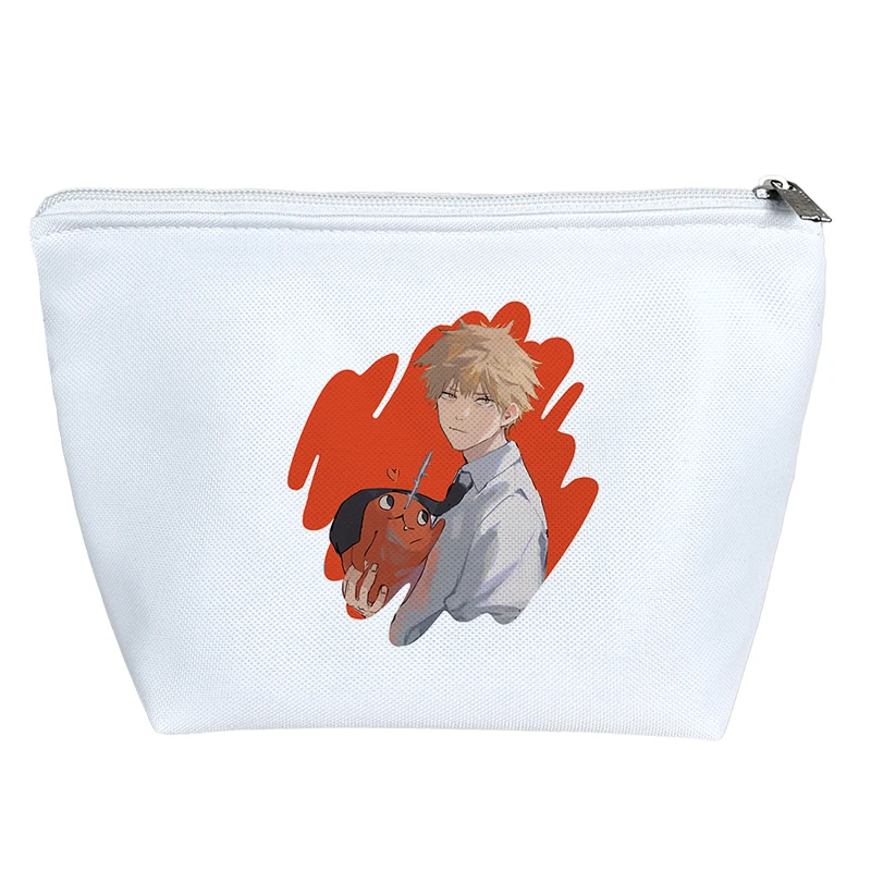 کیف لوازم آرایش دخترانه خندالو مدل دنجی و پوچیتا انیمه مرد اره ای کد 1451