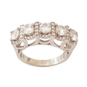 انگشتر نقره زنانه مدل AMT_R067