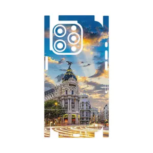 MAHOOT City of Madrid-FullSkin Cover Sticker for Apple iPhone 15 Pro