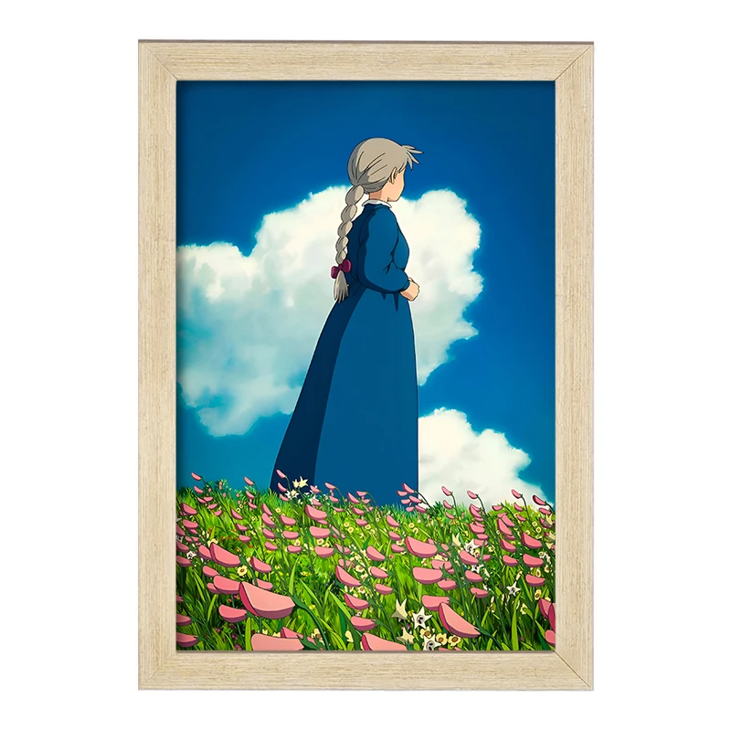 تابلو خندالو مدل سوفیا انیمه قلعه متحرک هاول کد F5961