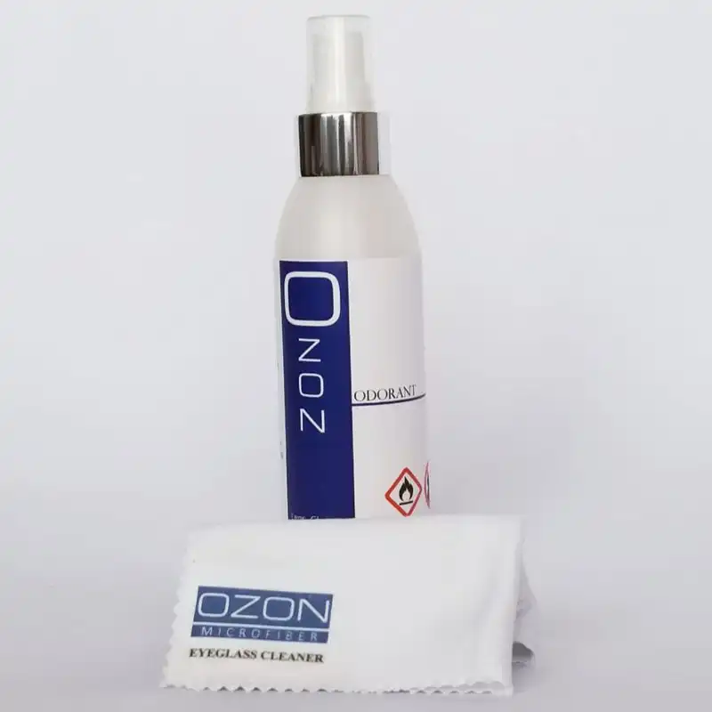 اسپری و دستمال پاک کننده عینک اوزون مدل عطری کد ODORANT 150