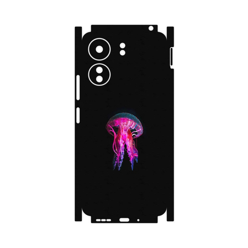 برچسب پوششی ماهوت مدل jellyfish-FullSkin مناسب برای گوشی موبایل شیائومی Redmi 13C
