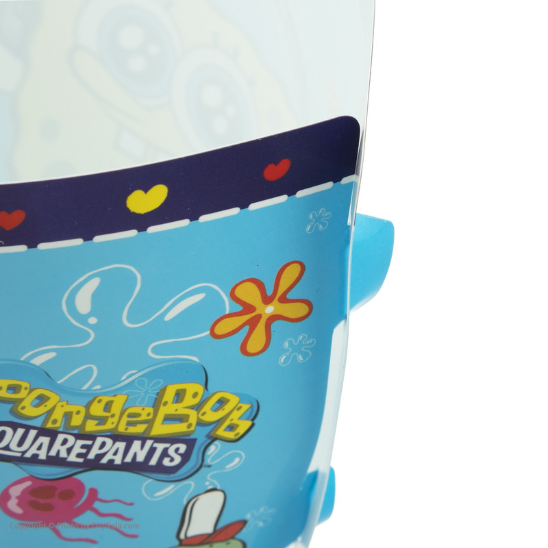 سطل زباله اتاق کودک طرح باب اسفنجی مدل KLP-05