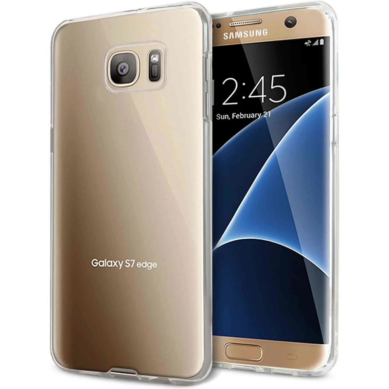 کاور مدل Clear TPU مناسب برای گوشی موبایل سامسونگ Galaxy S7 Edge 