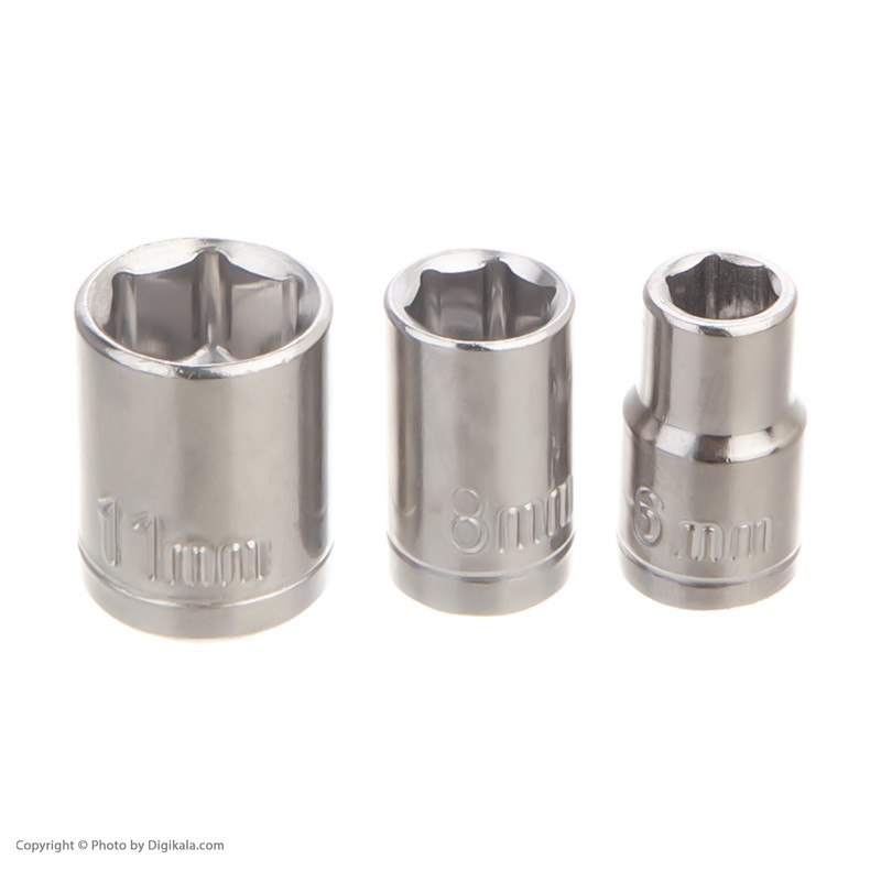 مجموعه 46 عددی پیچ گوشتی شارژی تندیس مدل TT-2206