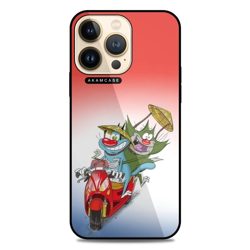 کاور آکام مدل AMC-WA13PRO-OGGY-27 مناسب برای گوشی موبایل اپل iPhone 13 Pro