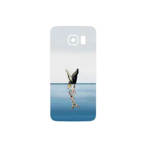 MAHOOT Collage of Sea Trash Cover Sticker for Samsung Galaxy S6