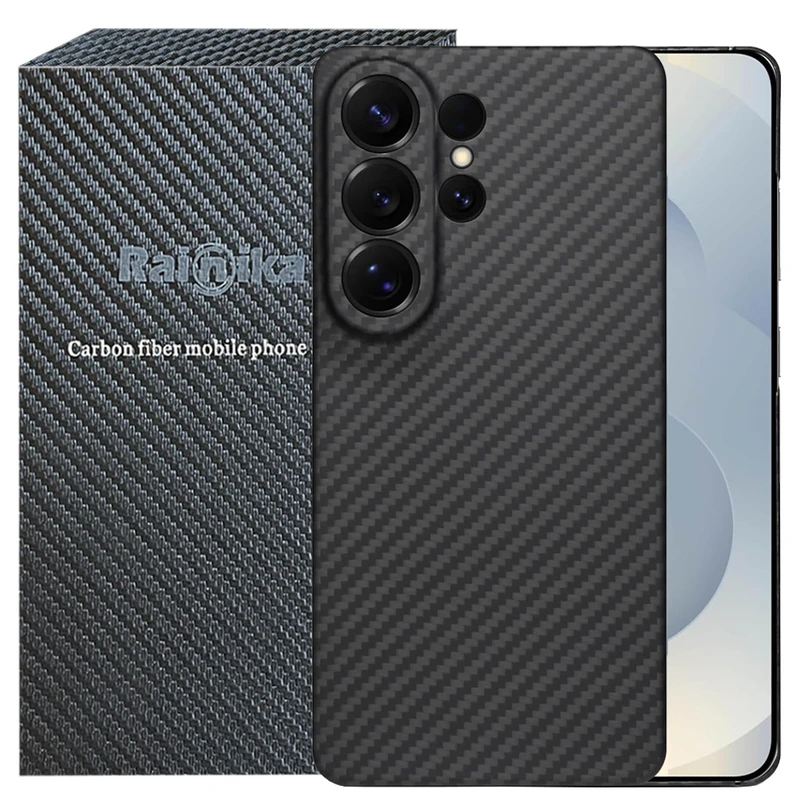 کاور رینیکا مدل Fiber Carbon S26 ULTRA مناسب برای گوشی موبایل سامسونگ GALAXY S26 ULTRA