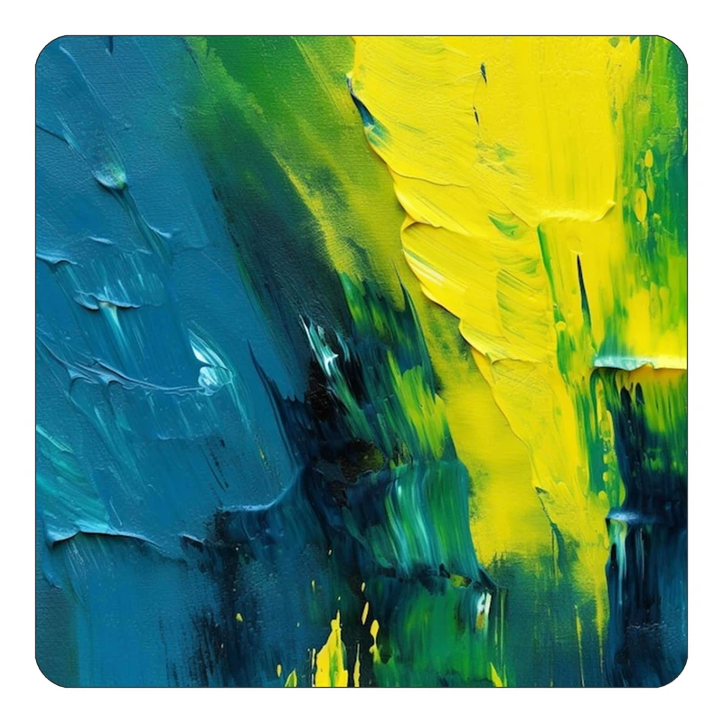 مگنت کاکتی طرح نقاشی رنگ روغن مدل mp70015