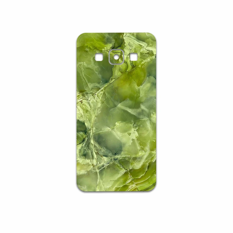 برچسب پوششی ماهوت مدل Green Crystal Marble مناسب برای گوشی موبایل سامسونگ Galaxy A3