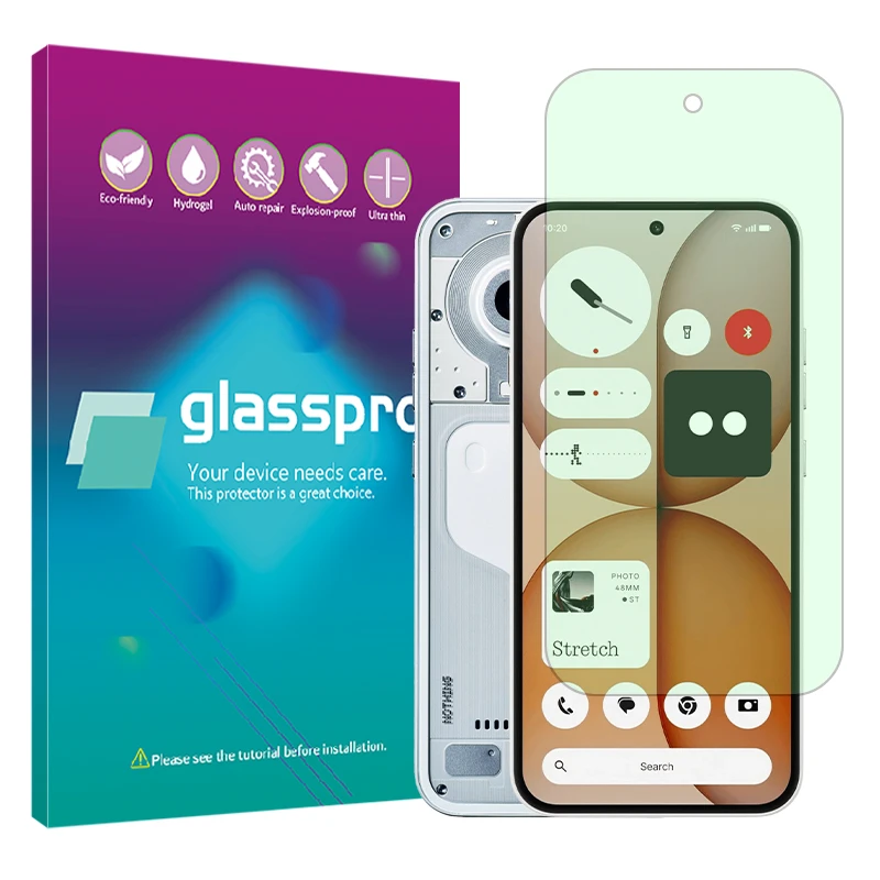 محافظ صفحه محافظ چشم گلس پرو مدل هیدروژلی مناسب برای گوشی موبایل ناتینگ Phone 4a 