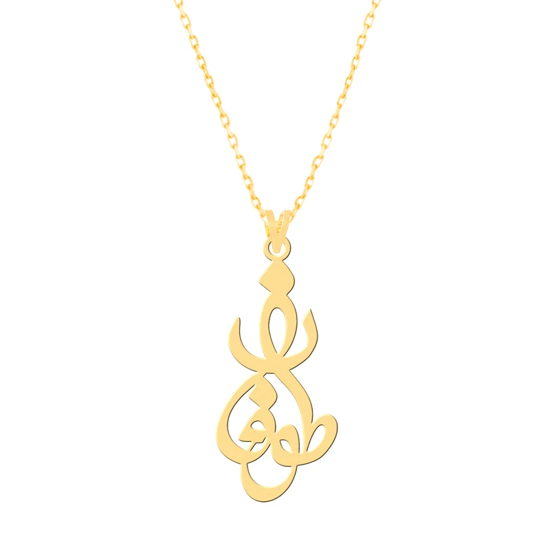 گردنبند طلا 18 عیار زنانه کرابو طرح طوفان مدل Kr7630