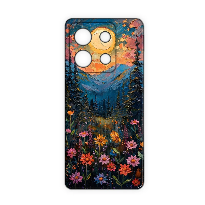 کاور مدل گل کد 339 مناسب برای گوشی موبایل شیائومی Redmi Note 13 4G