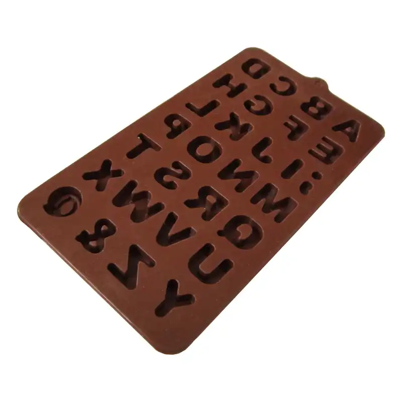قالب شکلات مدل حروف انگليسي