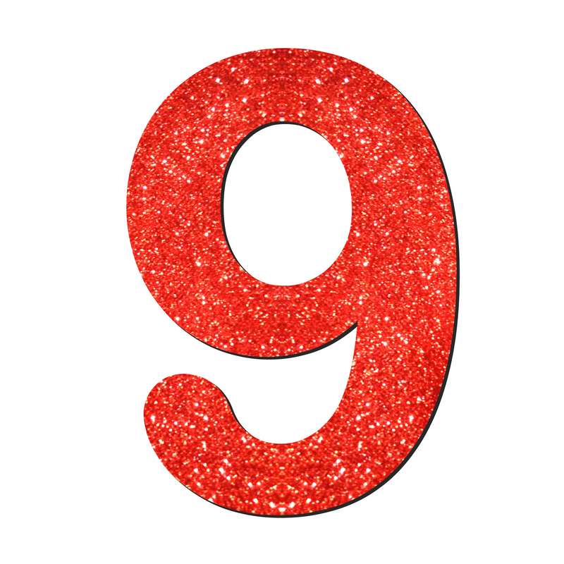 استیکر چوبی کودک مدل اعداد انگلیسی کد MDF-GH-9