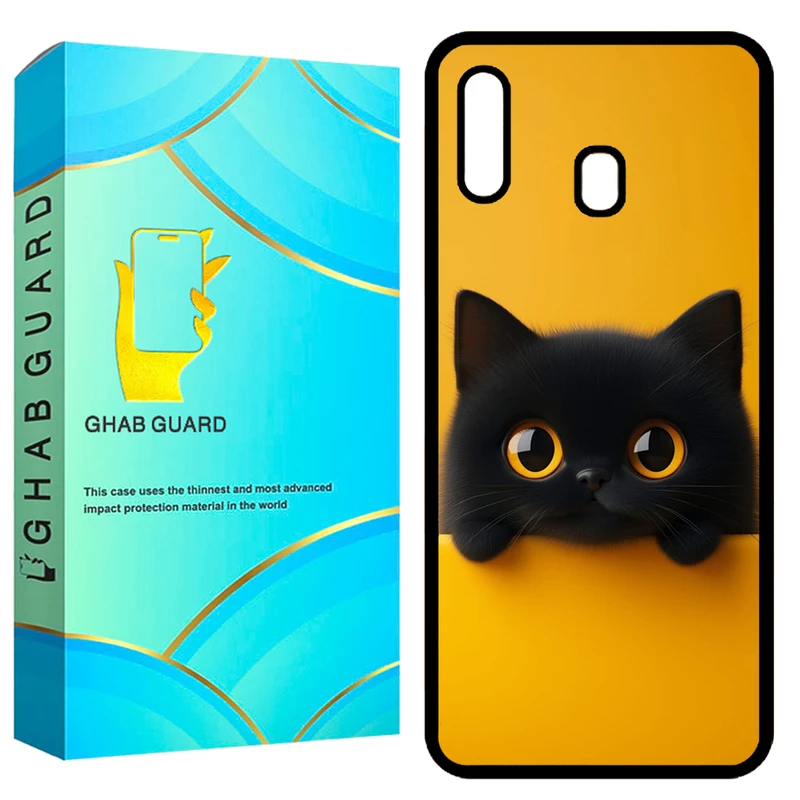 کاور قاب گارد طرح گربه مدل GCHPA20 مناسب برای گوشی موبایل سامسونگ Galaxy A30 / A20 / M10s