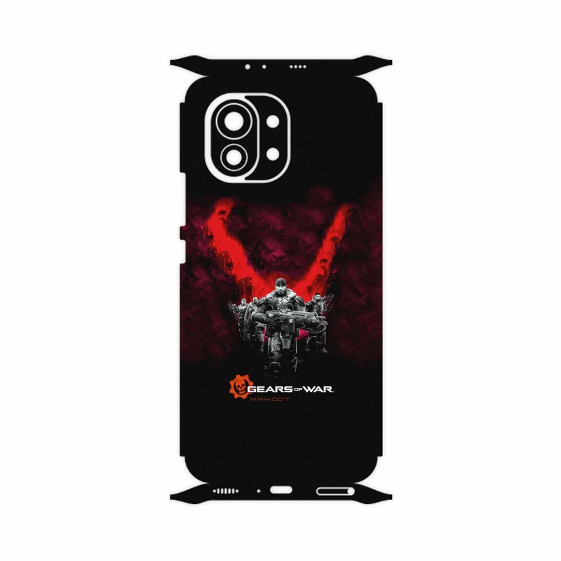 برچسب پوششی ماهوت مدل Gears-Of-War-Game-FullSkin مناسب برای گوشی موبایل شیائومی Mi 11 5G