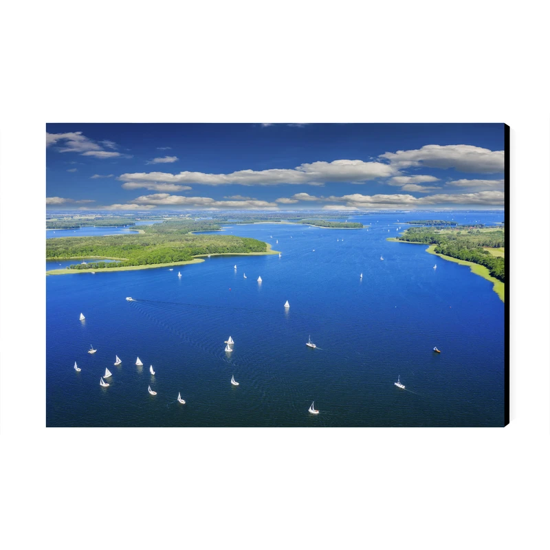 تابلو شاسی عرش طرح گردشگری لهستان مدل دریاچه مازوری کد As5894