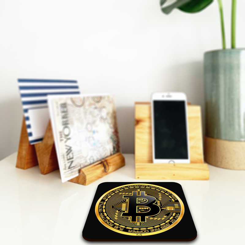زیر لیوانی لوکسینو مدل بیت کوین کد Bitcoin_7
