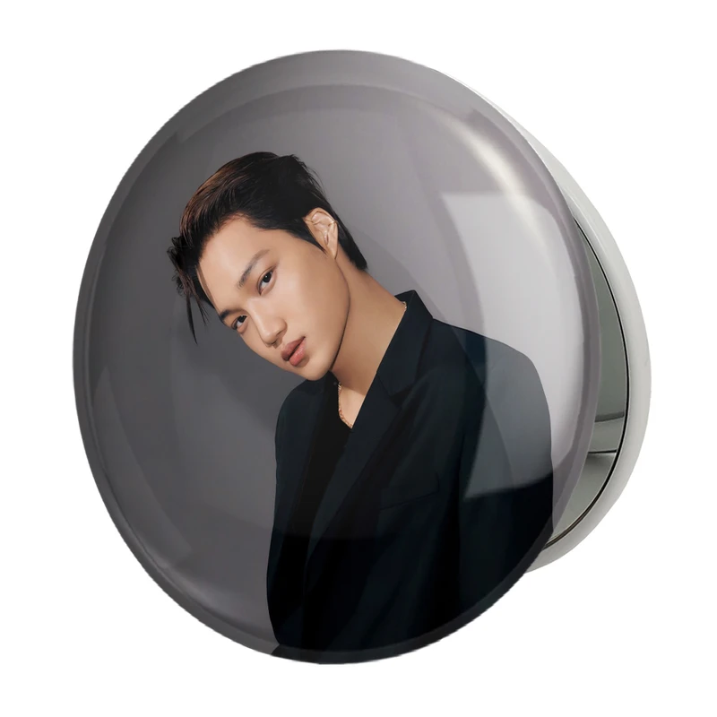 آینه جیبی خندالو طرح کای گروه اکسو EXO مدل تاشو کد 13387 