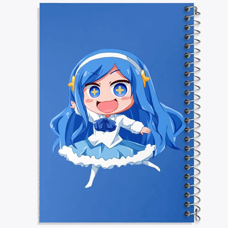 دفتر مشق 100 برگ خندالو طرح تاچیبانا انیمه اوماروچان Umaru Chan کد 18505