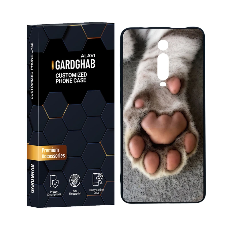 کاور گارد قاب علوی مدل دورژله ای هنری مناسب برای گوشی موبایل شیائومی Redmi K20 Pro