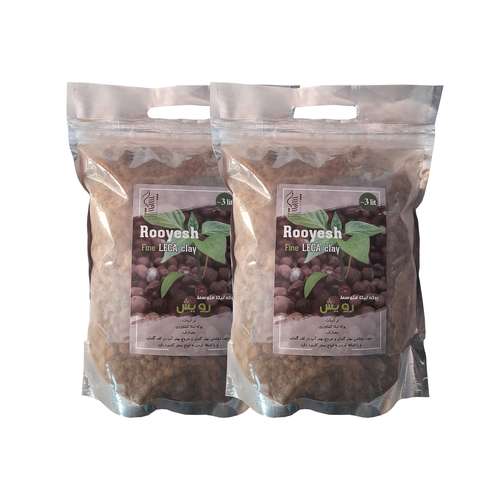 پوکه لیکا متوسط رویش مدل Lecapon حجم 3 لیتر بسته 2 عددی