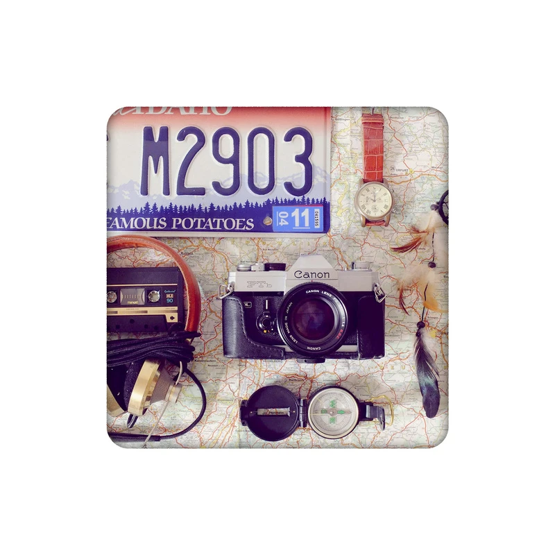 زیرلیوانی طرح دوربین عکاسی کد 7985582