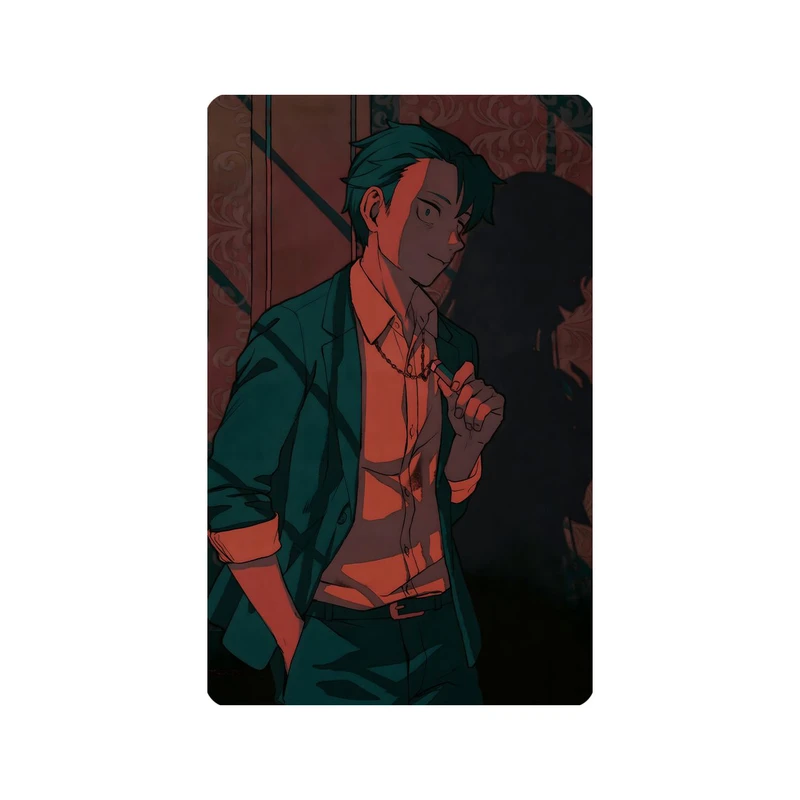 استیکر کارت مدل انیمه طرح ری زیرو ناتسوکی سوبارو کد 5542