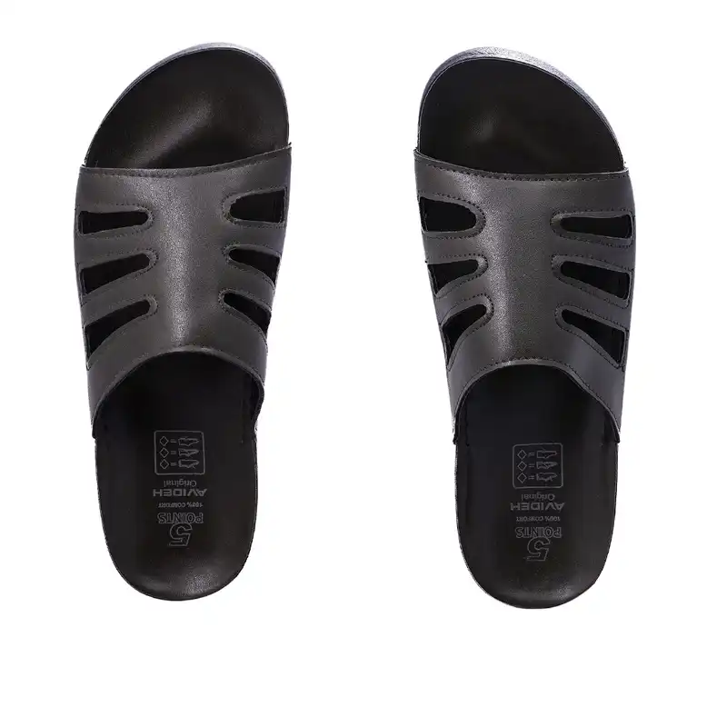 دمپایی زنانه آویده کد 222 رنگ سبز یشمی