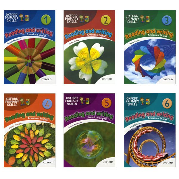 کتاب oxford primary skills Reading and Writing American اثر Tamzin Thampson انتشارات زبان مهر 6 جلدی کتاب oxford primary skills Reading and Writing American اثر Tamzin Thampson انتشارات زبان مهر 6 جلدی